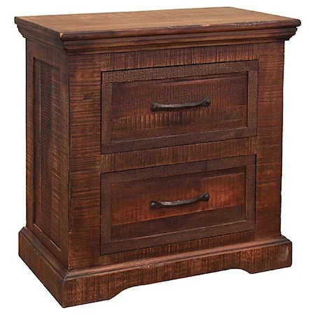 2 Drawer Nightstand